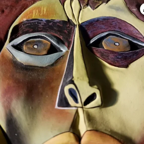 Tile Sculpture Ceramic Pottery La Ternura Oswaldo Guayasamin Ecuador 3D Modern - Picture 6 of 13